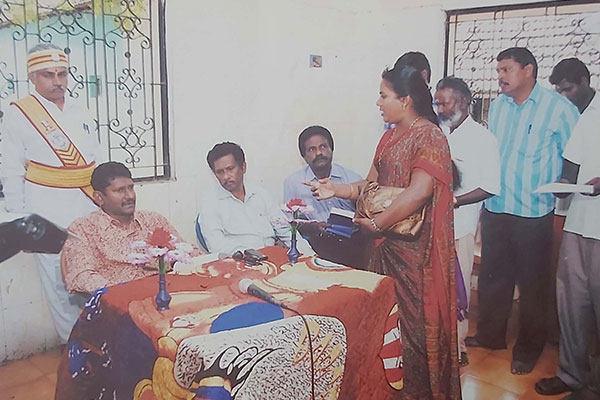 Collector Visit Tribal Nomadic Settlements