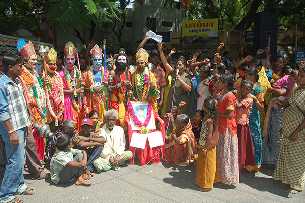 Protest Against Murder Of Tribal Youth