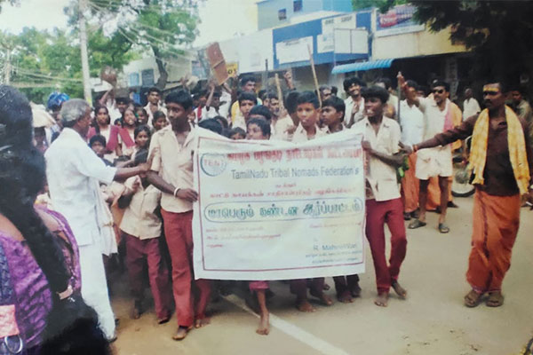 Protest For Seeking Community Certificates